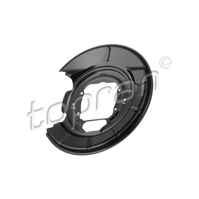 Imagen de TOPRAN 503 349 Chapa Protectora de Disco Freno Eje trasero izquierda BMW: 5 Berlina