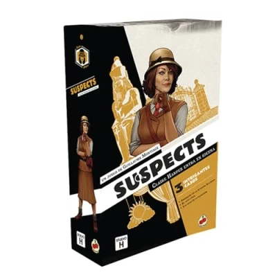 Imagen de 2Tomatoes Games Suspects Juego de Cartas Cooperativo Misterio e Investigación Policial Conviérte en Detective y Soluciona los Complejos Misterios Años 30 Español 1 6 Jugadores
