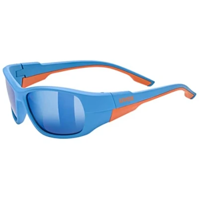 Imagen de Uvex sportstyle 514 Gafas de sol, Niños unisex, grey matt/mirror silver, one size