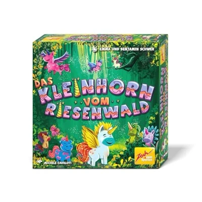 Imagen de Zoch pequeño Cuerno del Bosque Gigante Infantil a Partir de 4 años fantástico Unicornio para niños, 2 Jugadores, Aprox. 20 min. Duración por Ronda Juegos (601105184)