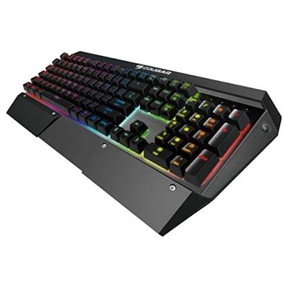 Imagen de Cougar Attack X3 Speedy RGB Gaming Tastatur MX Speed ​​Teclado DE Juego Cherry Silver Switches 1000 Hz Teclas LED Layout