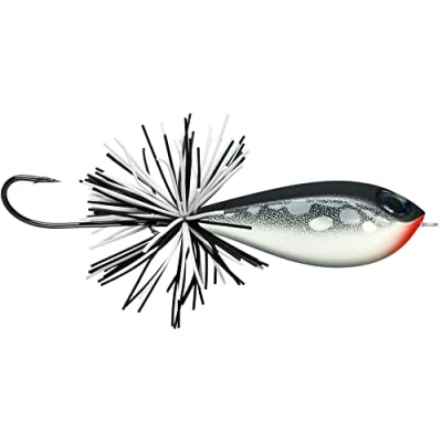 Imagen de Rapala Esca da Pesca Artificiale Spinning Bx Skitter Frog Balsa/Plastica Acqua Dolcealleggiante Profondità di Nuoto Superficie 5,5cm / 13g Prodotta in Estonia Matte Chrome