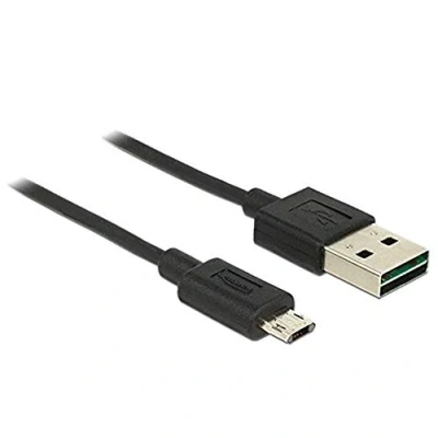 Imagen de Delock 83850 2m Usb A Micro B Negro Cables