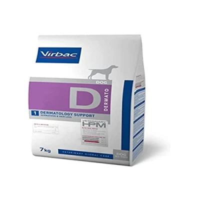 Imagen de VIRBAC HPM Canine Dermatology Support D1 7KG