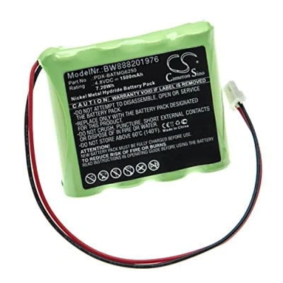 Imagen de vhbw 1x batería Compatible con Paradox Magellan MG6250, 6250 Console Sistema de Alarma (1500 mAh, 4,8 V, NiMH)