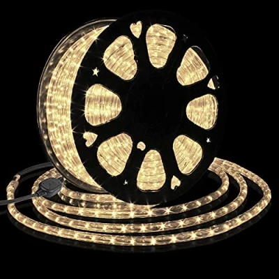 Imagen de Forever Speed 50M Tubo de LED Manguera Luces Tira Exterior e Interior Blanco Cálido,Tiras Adecuado para Decoración Iluminación Navidad, Halloween, Boda,Fiesta, Hotel, Jardín