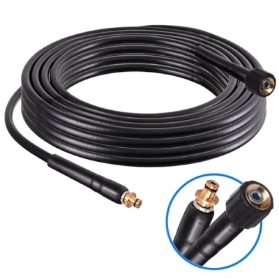 Imagen de TECHKAR Accesorios Lavadora Alta Presión Karcher Recambio Manguera K2 200bar K3 K4 K5 K6 K7 Home Series M22 con Conector Tipo K de 10mm 15m