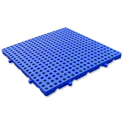Imagen de El Plastico Encajable Paleta De Envío, Bienes Estantes Almacenamiento, Se Puede Empalmar Azul Cuadrícula Ventilación Para Almacenes, Cuartos Almacenamiento ( Color : 50x50x3cm , Size 1p