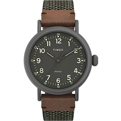 Imagen de Timex Reloj Analógico para Hombres de Cuarzo con Correa en Tejido TW2U89700