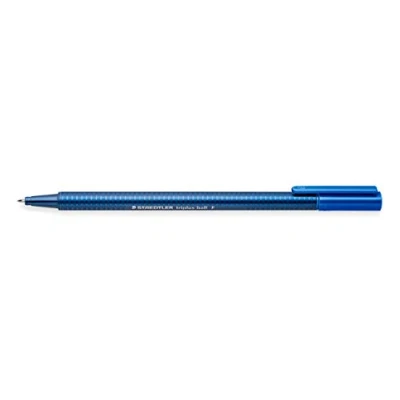 Imagen de STAEDTLER Noris Triplus Ball 437 F 2. Bolígrafo con punta de bola y anchura fina. Caja 10 bolígrafos color azul.
