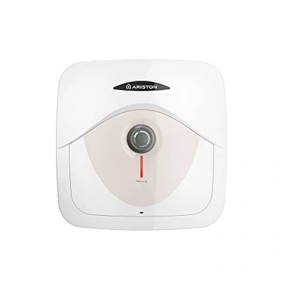 Imagen de Ariston 3100856 Calentador de Agua eléctrico, Beige, 30 Litri Sopralavello