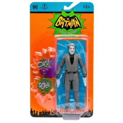 Imagen de McFarlane Figura de Acción DC Retro Batman 66 The Joker (Variante Blanco y Negro) Multicolor TM15057