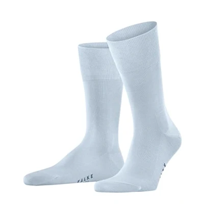 Imagen de FALKE Tiago M So algodón fil d&#039;Écosse sostenible lisos 1 par, Calcetines Hombre, Azul Light Blue 6594, 43 44