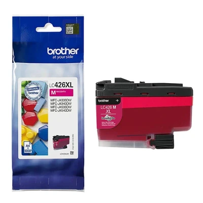 Imagen de Cartucho de tinta Brother LC426XL XL, 6000 páginas, ISO/IEC 24711, Magenta