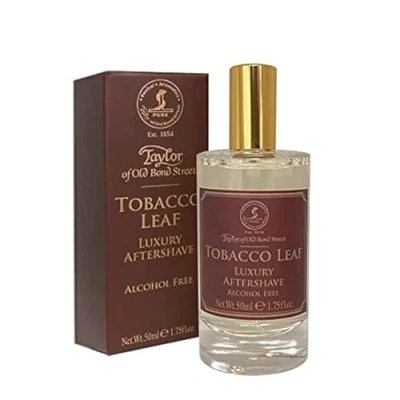Imagen de Taylor of Old Bond Street Aftershave Loción Tabacco Leaf 50ml, Único, Estándar