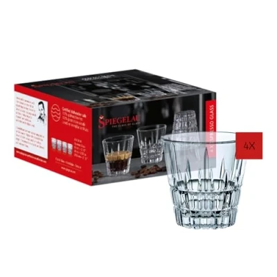 Imagen de Spiegelau &amp; Nachtmann Perfect Serve 4500191 Juego de 4 vasos espresso (cristal, 80 ml)