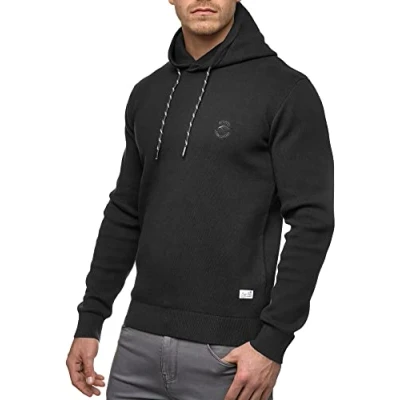 Imagen de Indicode Jeans Longview Jersey con capucha, Hombre, Talla: Small, Black