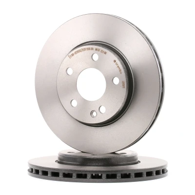 Imagen de BREMBO COATED DISC LINE 09.8681.11 Disco de freno 288 25 5 ventilación interna revestido altamente carbonizado con tornillos MERCEDES BENZ: Clase B