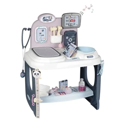 Imagen de SIMBA Baby Care Steffi Love Cute Walk Paseo con Dos dálmatas, Patinete para muñecas Evi, 12 cm y 29 cm, a Partir de 3 años, Color (240302)
