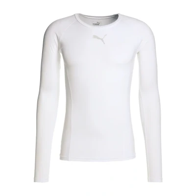 Imagen de Puma LIGA Camiseta de manga larga, Hombre, Talla: Large, White