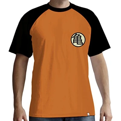 Imagen de ABYstyle DRAGON BALL Camiseta Kame Simbolo Hombre naranja (M)