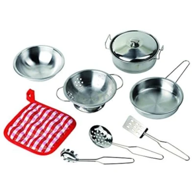 Imagen de Set de cocina metálico