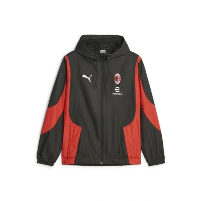 Imagen de Puma AC Milan Prematch Chaqueta de entrenamiento, Hombre, Talla: Medium, Black for all time red