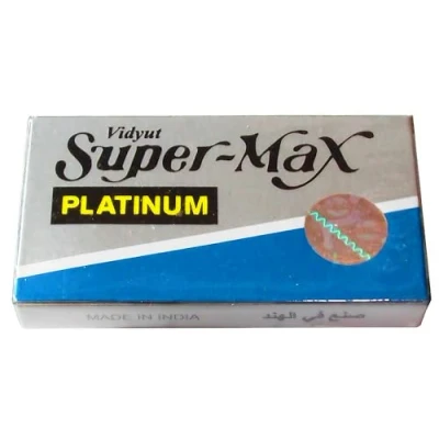 Imagen de 100 cuchillas de afeitar Supermax Platinum