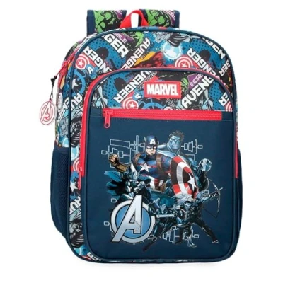 Imagen de Joumma Marvel Avengers Legendary Mochila Escolar Azul 30x40x13 cms Poliéster 15,6L