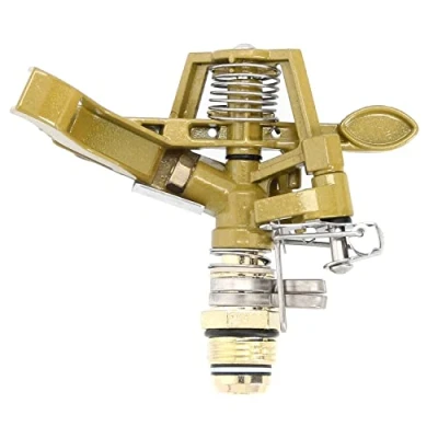 Imagen de SATURNIA Aspersor Riego Regulable Metalico Sectorial Toma 1/2&quot; Fabricado En Zinc, De Jardines / Cesped