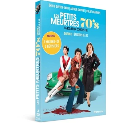Imagen de Les Petits meurtres d&#039;Agatha Christie 70&#039;s Saison 3 Épisodes 8 à 10 [Francia] [DVD]