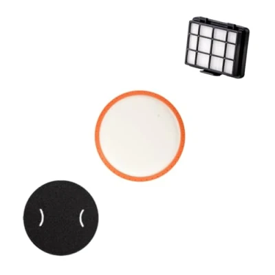 Imagen de PURexpert Kit de filtro repuesto reutilizable y lavable para aspiradora cilíndrica sin bolsa Amazon Basics VCS35B17K0A (paquete 2)