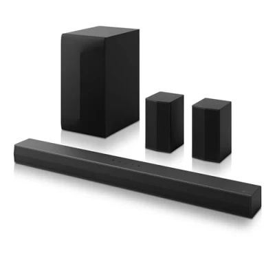 Imagen de Barra de sonido LG S60TR, Bluetooth, 440 W, 5.1 canales, Dolby Digital y DTS, Negro