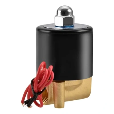 Imagen de Heschen válvula solenoide eléctrica de latón, 2W 025 08, PT1/4&#039;&#039;, AC220V, agua acción directa, reemplazo normalmente cerrada