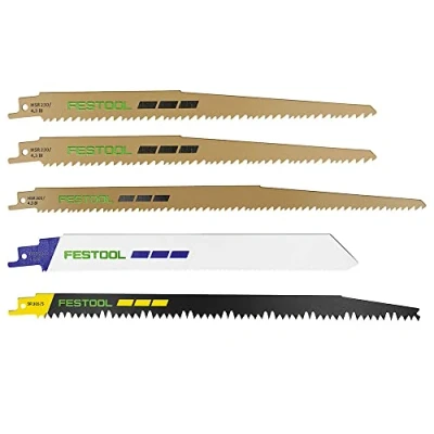Imagen de Festool Kit de hojas para sierra sable RS Sort/5