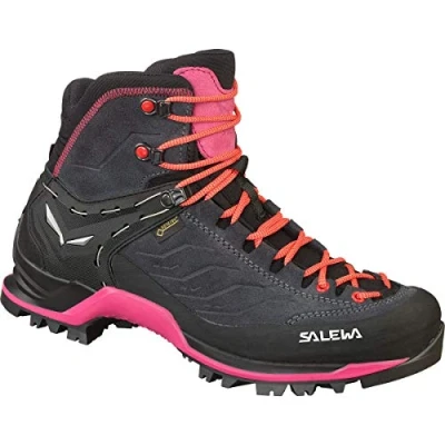 Imagen de SALEWA WS Mountain Trainer Mid Gore Tex, Botas de Senderismo Mujer, Gris (Asphalt Sangria), 40.5 EU