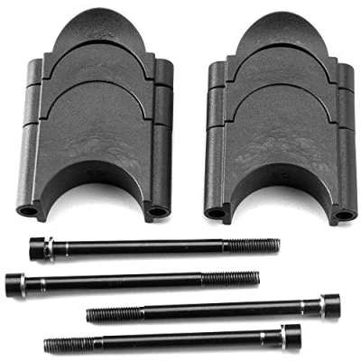 Imagen de DEDA ELEMENTI Unisex Adulto, Dedaelementi Parabolica/ Fastblack2 Riser Spacers spessore poggiagomiti, Nero, Taglia Unica, Black, One Size