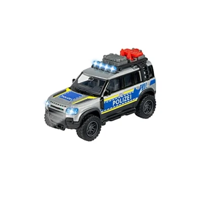 Imagen de Majorette 213712000 Grand Series City Land Rover Police Fundido a presión, Talla única