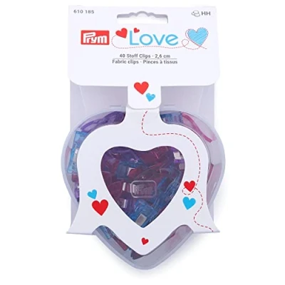Imagen de Prym Fabric Clips, Blue, Purple, Pink, talla única