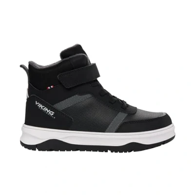 Imagen de Viking Squad WARM WP Unisex Botines con cordones para niños, Talla: 40, Black Zapatos