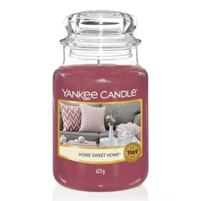 Imagen de Yankee Candle vela en tarro grande, hogar dulce