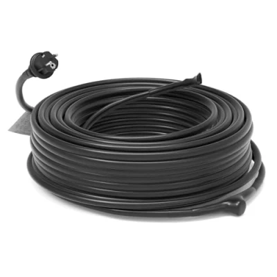 Imagen de HEATIT JHSF Cable calefactor autorregulante premontado de para tuberías con termostato (24 m)