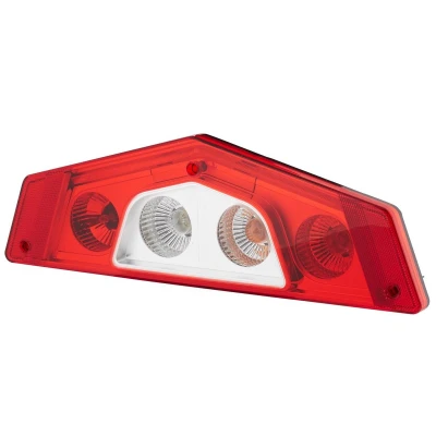 Imagen de HELLA 2VP 012 570 141 Piloto posterior derecha Rojo, transparente negro con lámpara