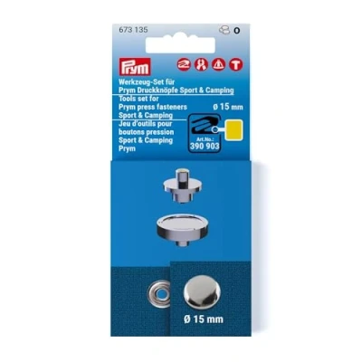 Imagen de Prym 673135 Juego de herramientas para botones presión