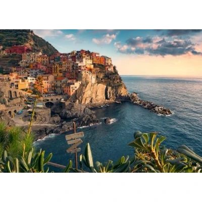Imagen de Ravensburger 12000755 Cinque Terre puzzle 1000 piezas adultos y niños a patir de 14 años, Italia