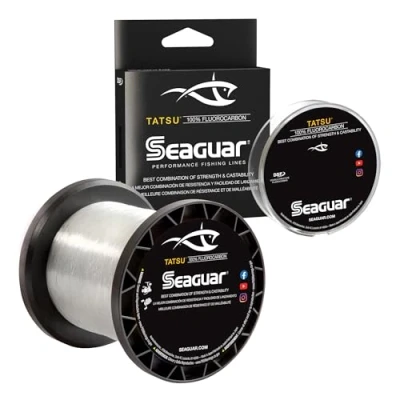 Imagen de Seaguar Tatsu Línea Principal 100% fluorocarbono, Unisex, Transparente, 12 Pounds/200 Yards
