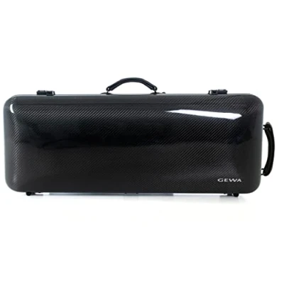 Imagen de Estuche para viola GEWA Idea 2.6 de fibra carbono negro/negro, con asa lateral adicional, Made in Germany