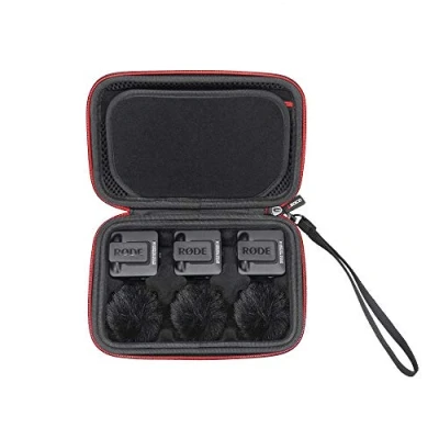 Imagen de RLSOCO Funda para RØDE Wireless Go II/Wireless Go/Wireless ME Sistema inalámbrico de Doble Canal con micrófonos RODE 2