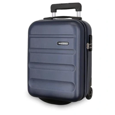 Imagen de Roll Road Flex Maleta de Cabina Azul 31x40x20 cms Rígida ABS Cierre combinación Lateral 33L 2,46 kgs 4 Ruedas Dobles Equipaje Mano Debajo del Asiento