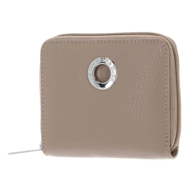 Imagen de Mandarina Duck Mellow Leather Wallet, Accesorio de Viaje Billetera para Mujer, Taupe cálido, OneSize